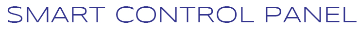 smart control panel banner